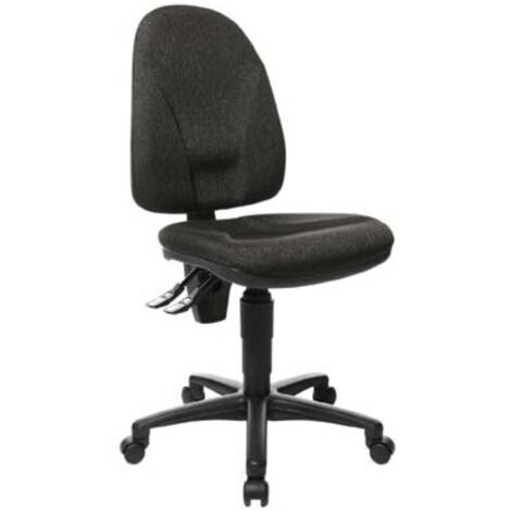 Chaise bureau tournante Mod. POINT 10 Bezug-anthracite