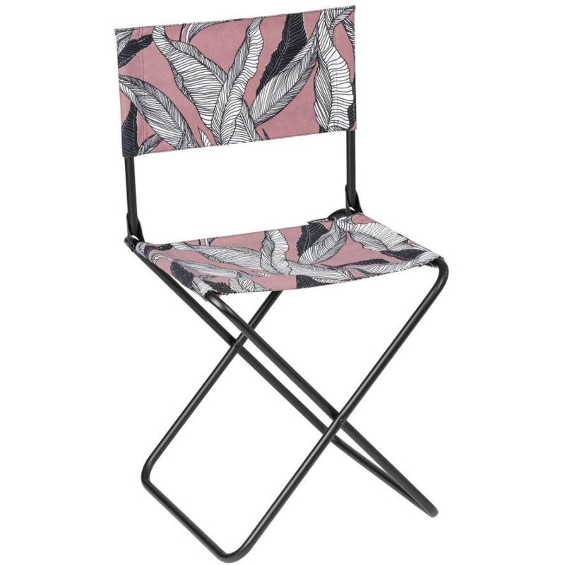 Lafuma Mobilier - Chaise Camping et Plage Pliante - Compacte - Cno - Airlon - Rose Palme