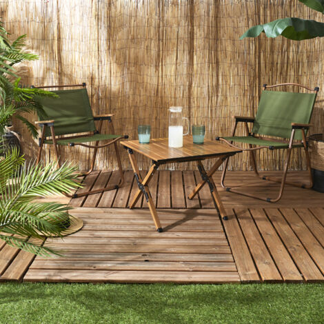 Chaise Camping Mariposa Vert