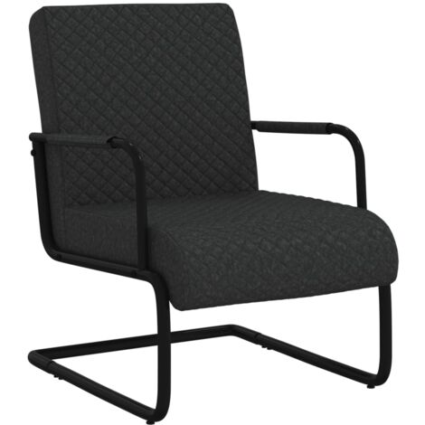 vidaXL Chaise Cantilever Similicuir Fauteuil Salon Salle de Séjour Multicolore