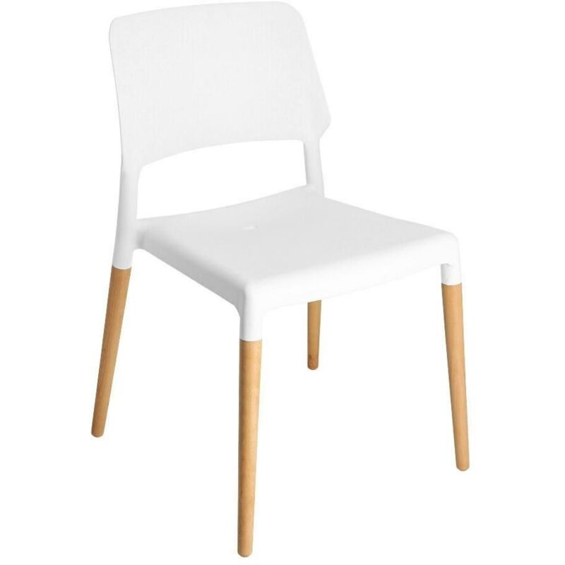 Chaise Cole blanche