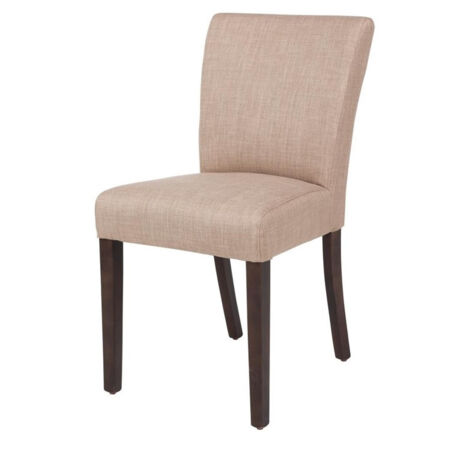Chaise Contemporaine en Toile de Jute Écrue - Lot de 2 - Bolero