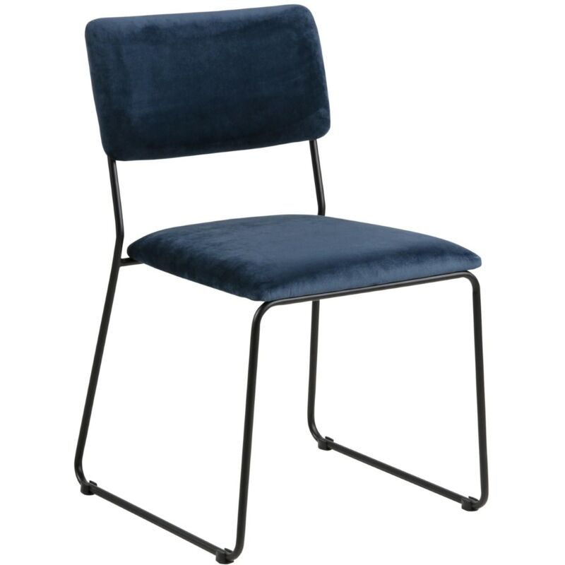 Chaise Cornelia VIC Bleu Marine