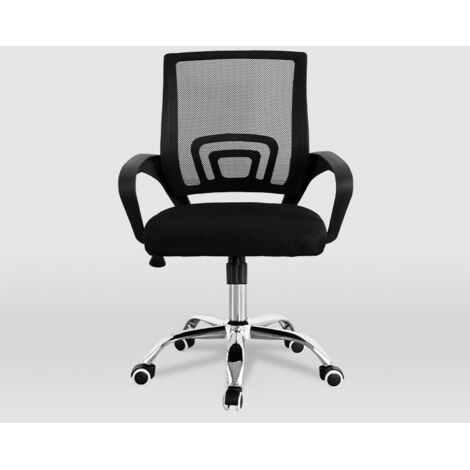 Chaise d'Ã©tude pour enfants modÃ¨le Ribadeo en couleur noire