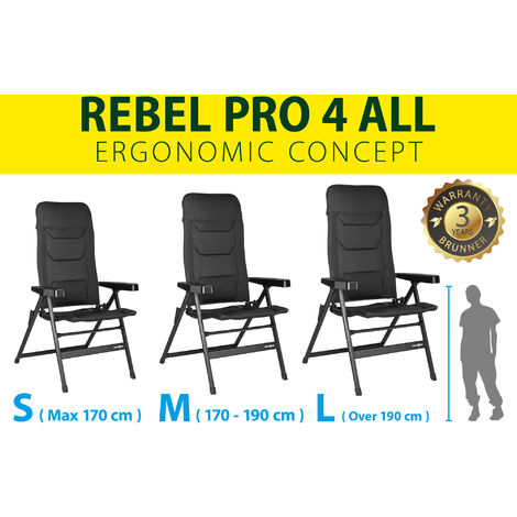Chaise de Brunner Rebel Pro Small Brunner