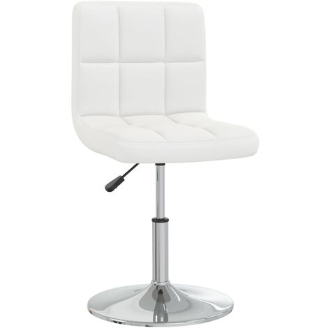 Chaise de bureau Blanc Similicuir