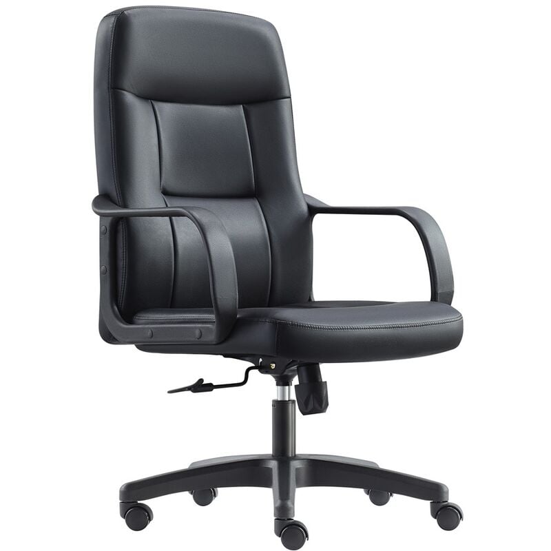 Chaise de bureau Brehna - Noir