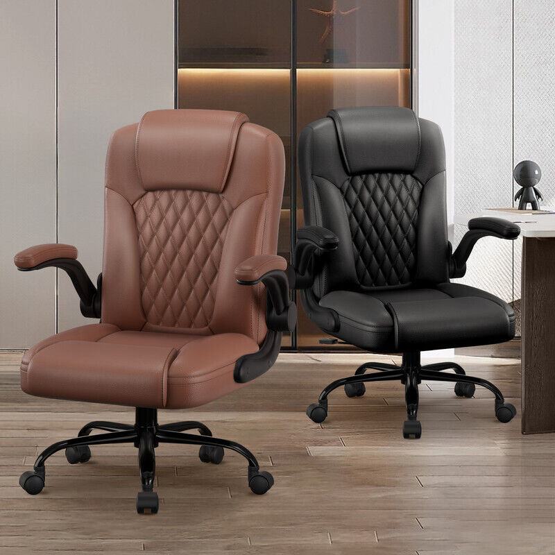 Chaise de Bureau, Chaise Bureau Ergonomique, chaise avec accoudoirs，hauteur réglable, chaise pivotante, chaise gaming, Fauteuil de Bureau Confortable
