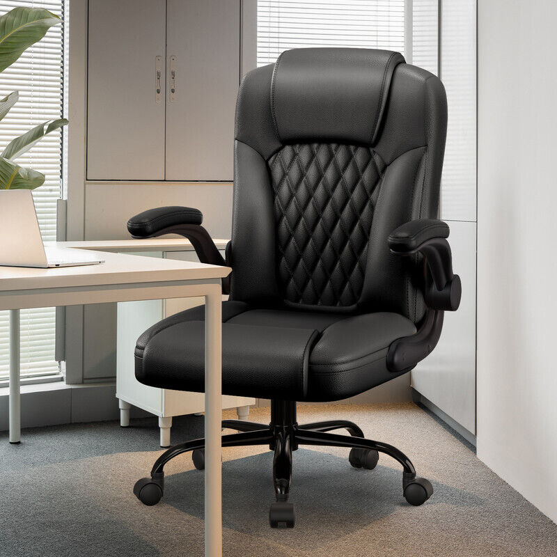 Chaise de Bureau, Chaise Bureau Ergonomique, chaise avec accoudoirs, hauteur réglable, chaise pivotante, chaise gaming, Fauteuil de Bureau