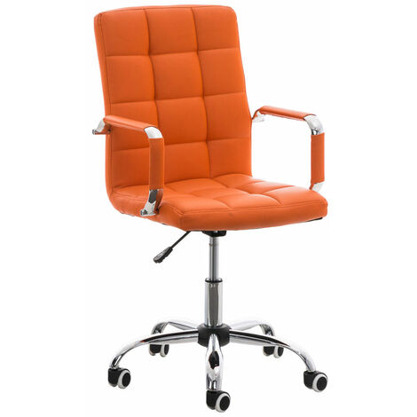 Chaise De Bureau Pour Enfant Milan, Orange - Chaise - Fauteuil