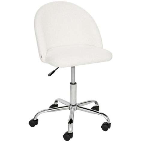Chaise de Bureau Design "Geos" 89cm Blanc