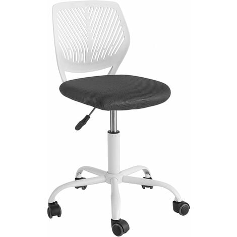 Chaise de Bureau Ergonomique Fauteuil Pivotant Chaise pour Ordinateur Réglable,SoBuy®FST64-W