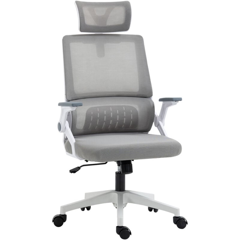 Chaise de bureau ergonomique tess grise