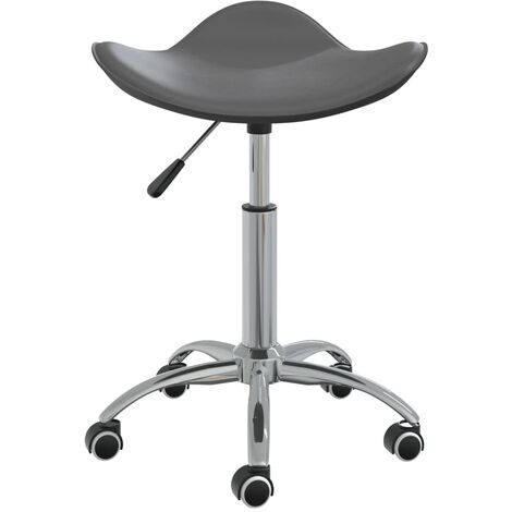 Chaise de bureau Fauteuil gamer - Chaise d'ordinateur Gris Similicuir BV645182 - BonneVie - Gris