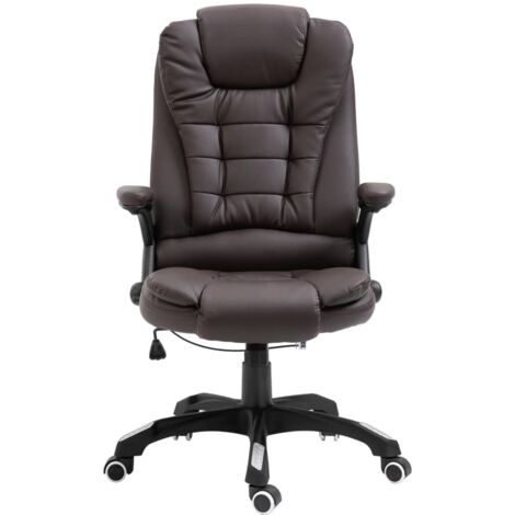 Chaise de bureau Fauteuil gamer - Chaise d'ordinateur Marron Similicuir BV953989 - BonneVie