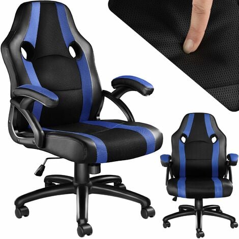 TECTAKE Chaise de bureau Forme ergonomique