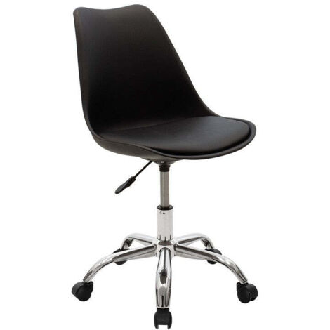chaise de bureau gaston noir