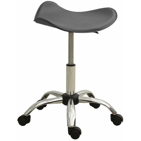 Chaise de bureau Gris Similicuir 4