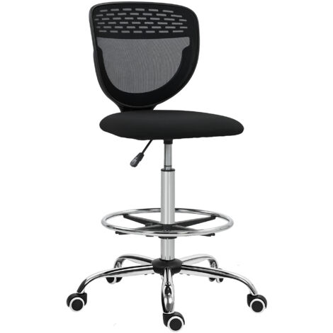 Chaise de bureau haute ergonomique CHARLITO noire