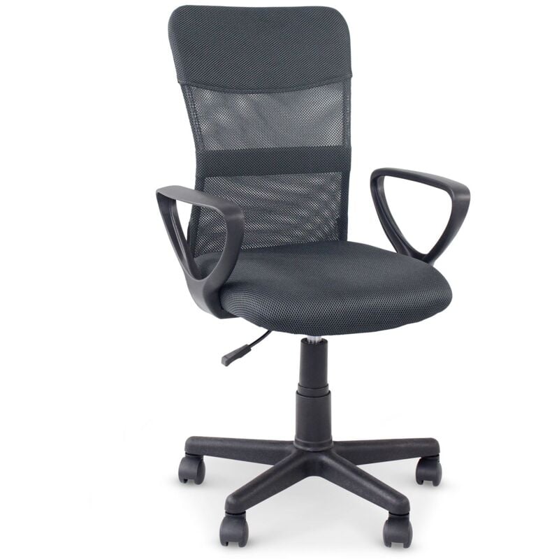 Idimex - Chaise de bureau jogo assise pivotante - Gris