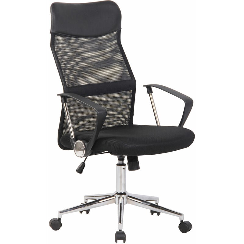 Chaise de bureau avec un design ergonomique équipé de roues et d'accouchements différentes couleurs colore : noir