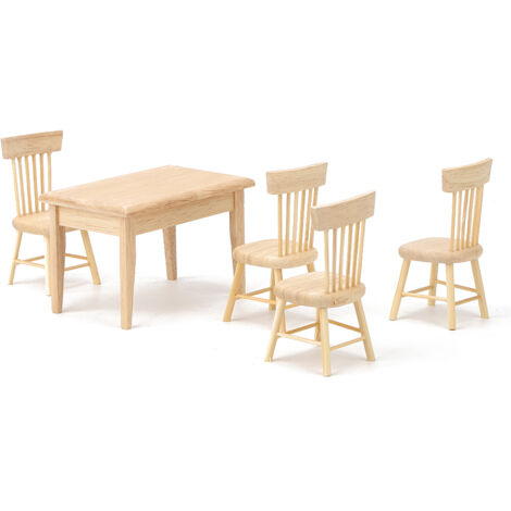 Chaise de Bureau Miniature 1:12 pour Maison de Poupée, Modèle Réaliste et Accessoire de Décoration