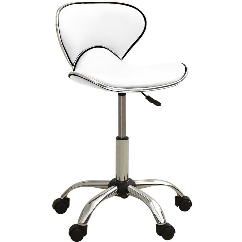 Chaise de bureau avec roues de conception unique en différentes couleurs disponibles couleurs Couleur : Blanc
