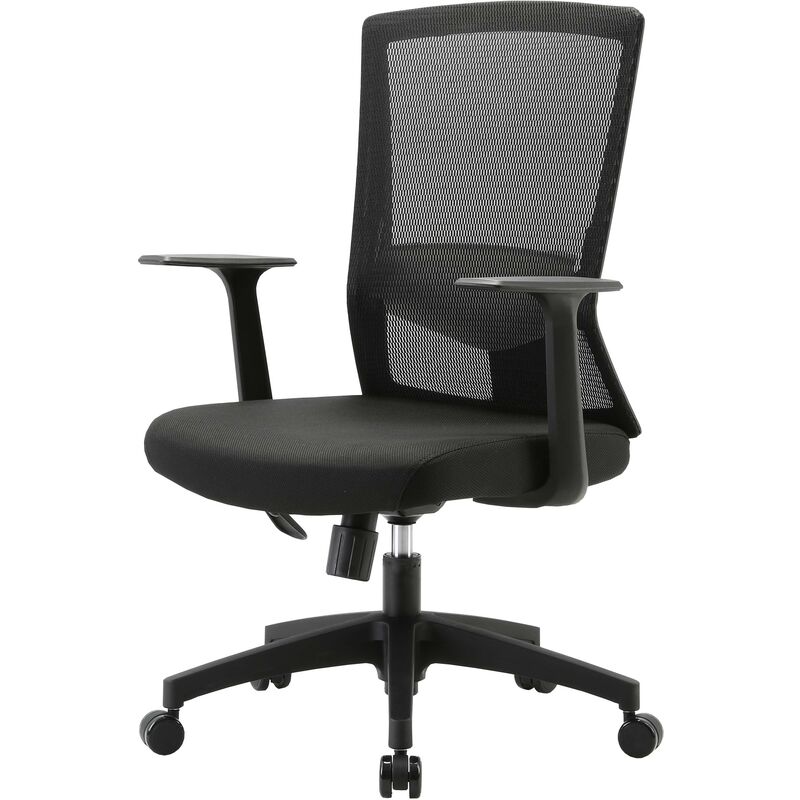 jamais utilisé] sihoo chaise de bureau, dossier ergonomique en forme de s, soutien de la taille réglable et respirant noir - black