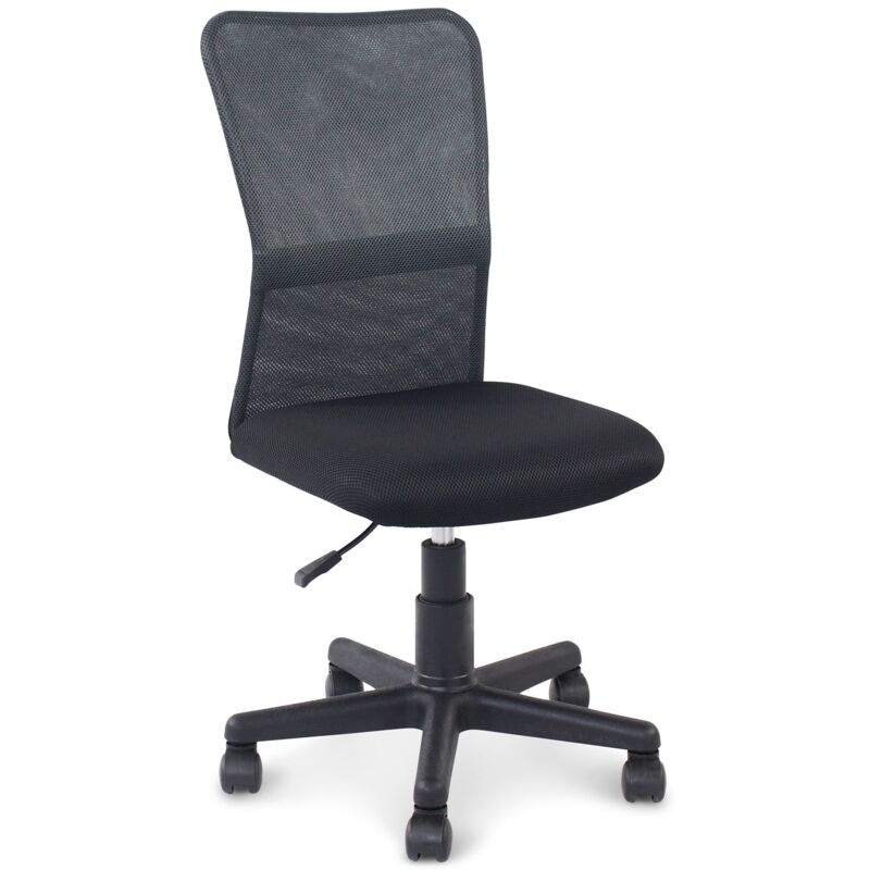 Idimex - Chaise de bureau todi assise pivotante - Noir et gris