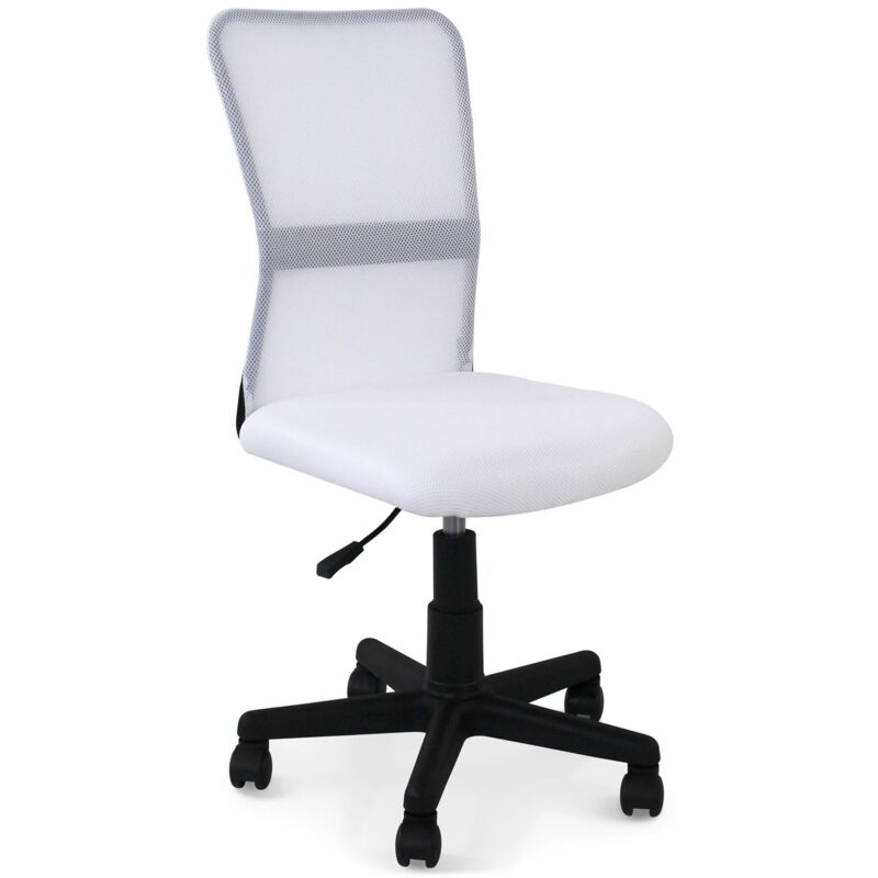 Chaise de bureau todi assise pivotante - Blanc