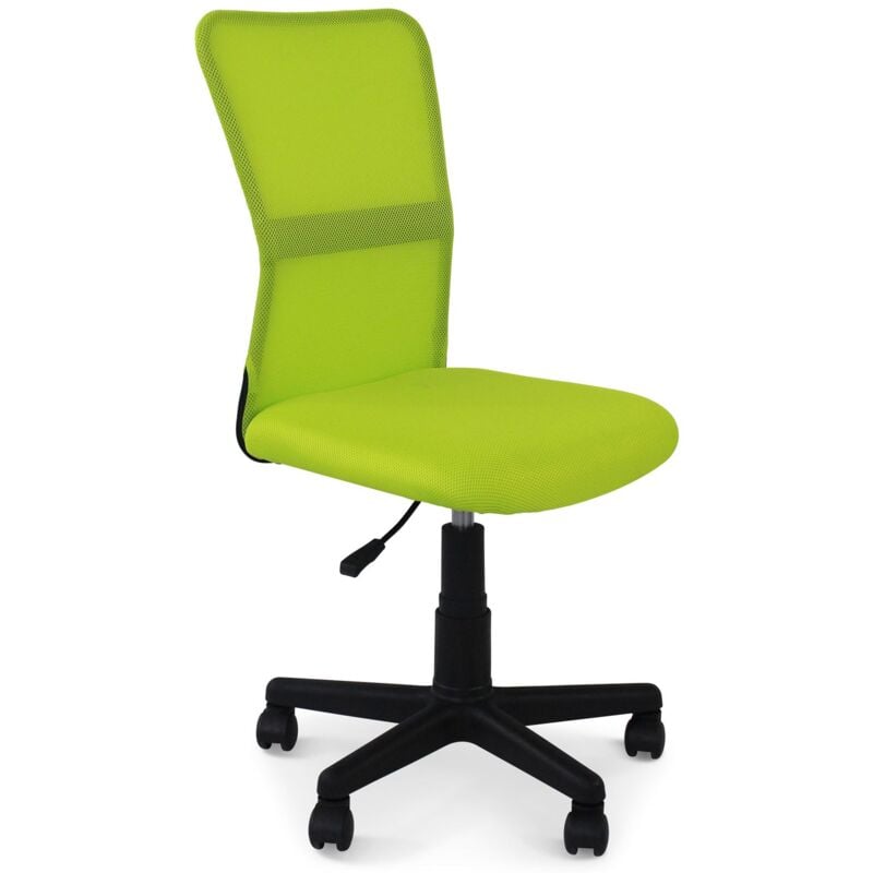 Idimex - Chaise de bureau todi assise pivotante - Vert
