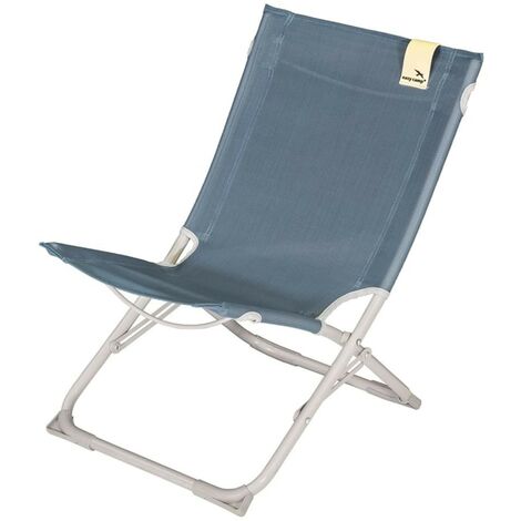 Chaise de camping moderne et de qualité Bleue
