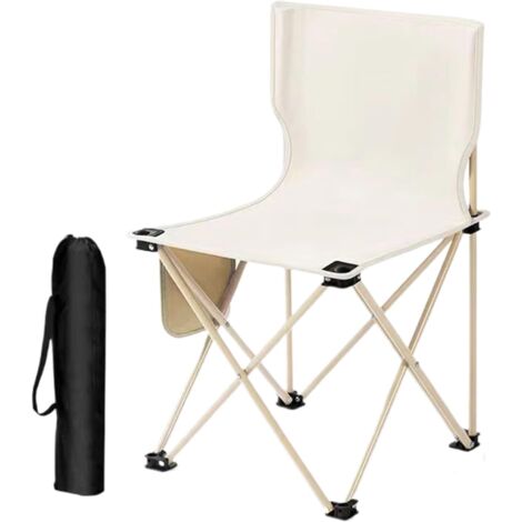 Chaise de Camping Pliable, Chaise Pliante extérieure -