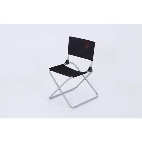 Chaise de camping pliable 47 x 40 x 68 cm – Toile polyester 600D – Structure acier époxy – Poids max 100 kg – O'Camp