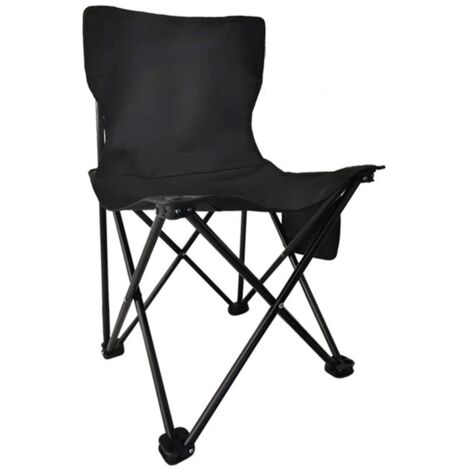 Chaise de camping pliable et portable, capacité de charge de 300 kg, avec sac de rangement, chaise pliante, adaptée au jardin, au camping, aux voyages