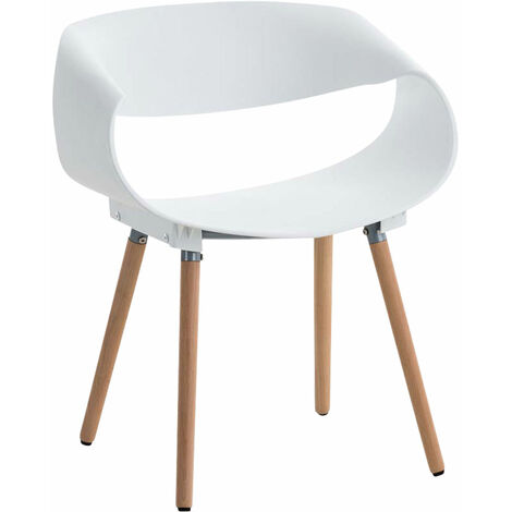 Chaise de chaise de visiteur en polypropylène attendant le design moderne de différentes couleurs