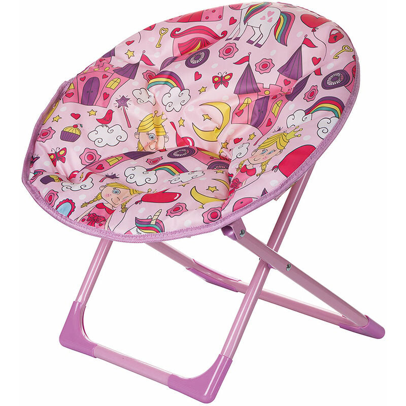 Gardeness - Chaise de chaise super douce rembourrée pour les enfants fermés et voyageurs Decoro Principessa