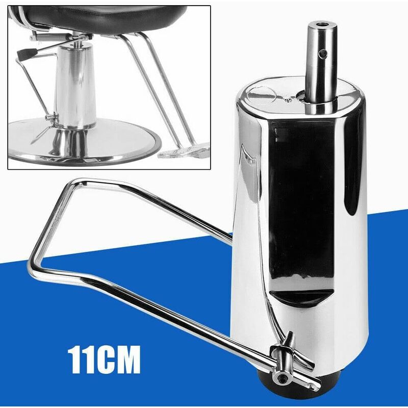 Chaise de coiffeur hydraulique Barber Salon Chaise Pompe hydraulique Cylindre 4 vis 11 cm Réglable Barber Chaise de salon Pompe hydraulique Convient