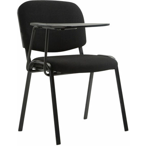 Chaise de conférence en tissu avec table de table en peluche variable différentes couleurs
