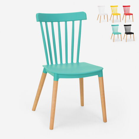 Chaise de cuisine bar restaurant design moderne en bois Praecisura