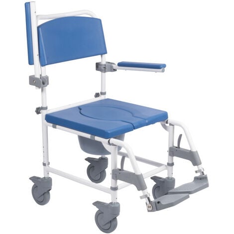 Chaise de douche Aston - 46 cm - Bleu