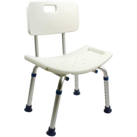 Chaise de douche avec dossier à hauteur réglable - VB540S Aidapt