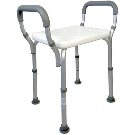 Chaise de douche/bain Réglable en hauteur Avec accoudoirs et coussins antidérapants Acueducto Mobiclinic