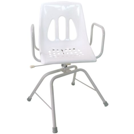 Chaise de douche pivotante