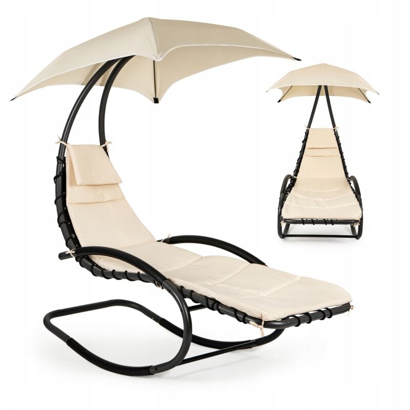 Northix - Chaise de jardin, chaise longue, chaise à bascule de jardin, hamac