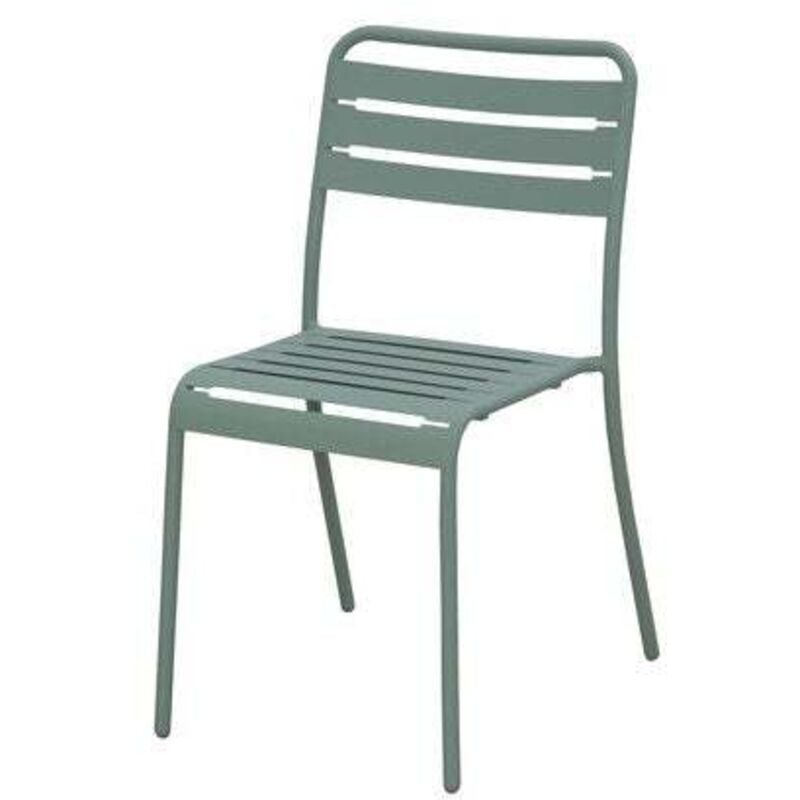 Centrale Brico - Chaise De Jardin En Acier Café Agave