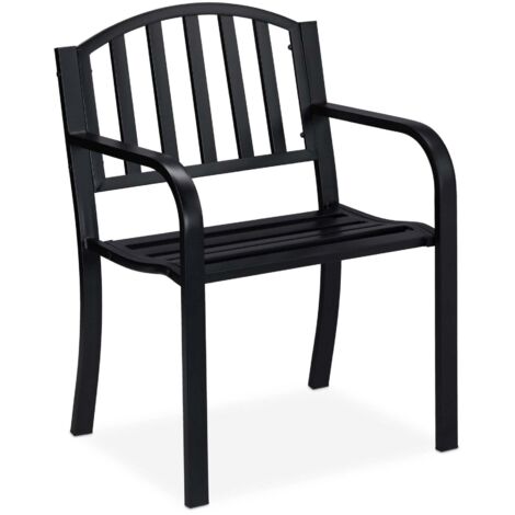 Chaise de jardin en metal