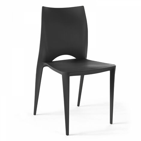 De Jardin Noir Plastique 103369 En Chaise I7gvfby6Y