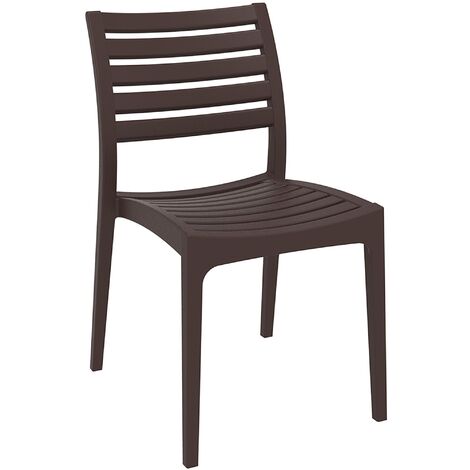 Chaise de jardin en plastique Ares