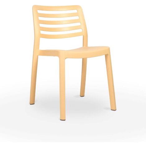 Chaise de jardin Garbar wind eco empilable protection UV